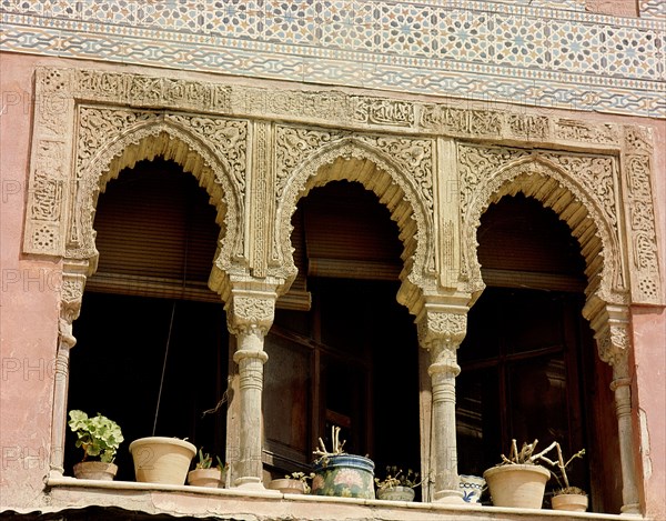 A private Moorish house near the Great Mosque, Cordoba