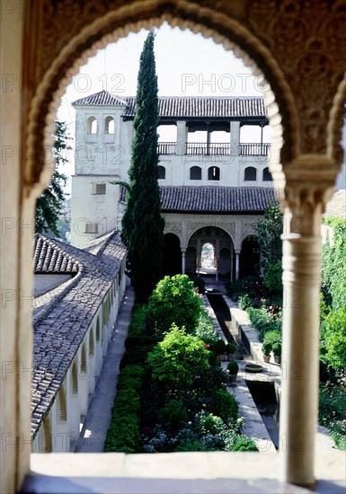 The Generalife Gardens, Alhambra, Granada   Spain