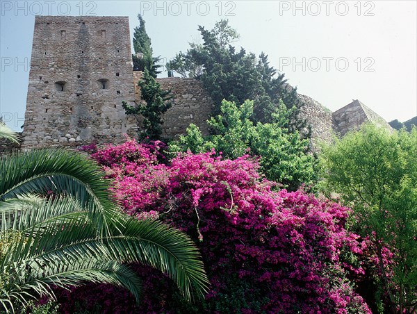 The Alcazaba or citadel of Malaga