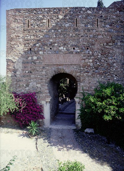 The Alcazaba or citadel of Malaga