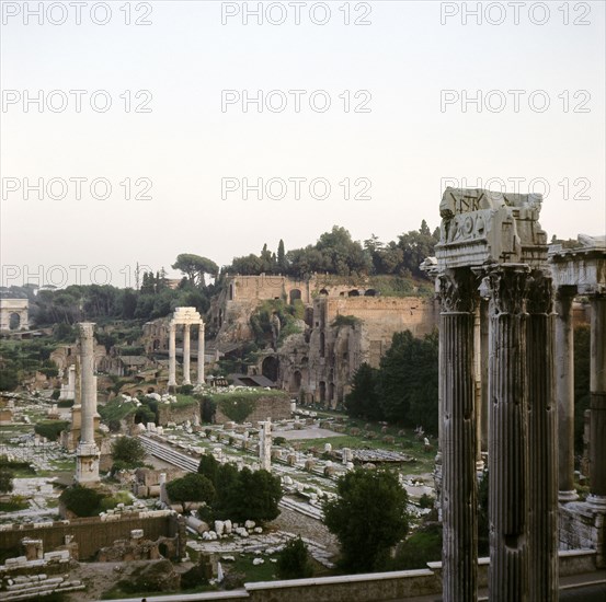 The Roman Forum looking East