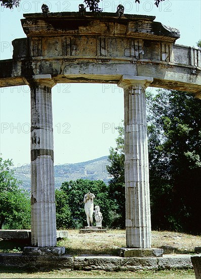 The so-called Temple of Venus, at Hadrian's Villa, Tivoli