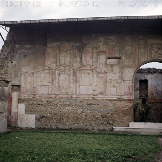 The Stabian Baths, the oldest of several baths in Pompeii