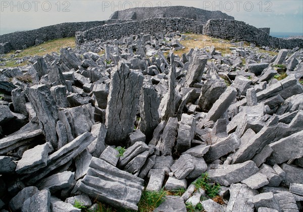 The Fort of Dun Aengus on the Isle of Inishmore