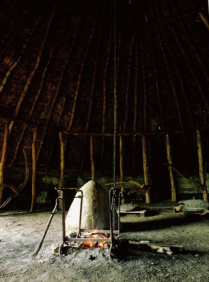 The experimental farm of Little Butser in Hampshire