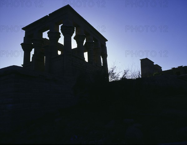 Island of Philae, sacred to the goddess, Isis