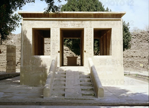Reconstruction of the White Chapel of Sesostris I