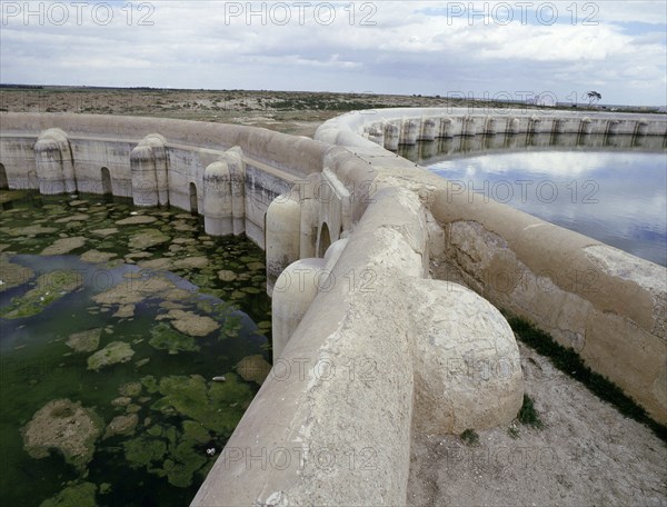 A cistern outside Kairouan - one of the oldest surviving man-made reservoirs in the Islamic world