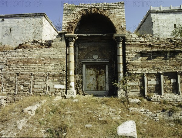 The Golden Gate, Istanbul, which was erected by Emperor Theodosius the Great