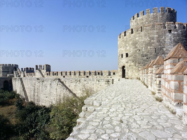 During the centuries of Turkish rule of the city of Constantinople, many of the original Byzantine fortifications were changed or modernized