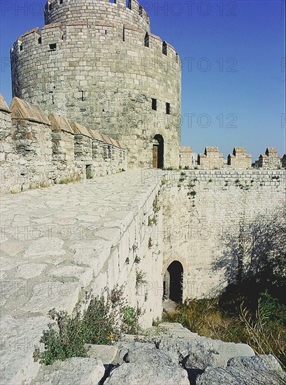 During the centuries of Turkish rule of the city of Constantinople, many of the original Byzantine fortifications were changed or modernized