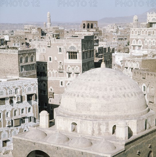 The Qubbat Talhah Mosque, an early C17th mosque in the Ottoman style