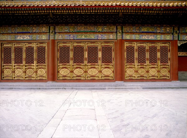 Gilded doors, Forbidden City