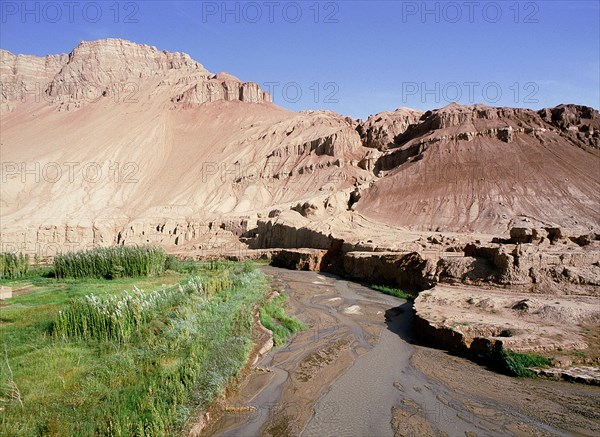 Bezeklik, where Buddhist temples were carved into the living rock