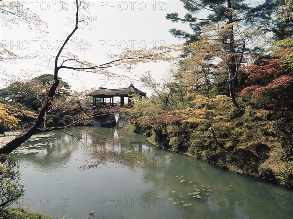 The garden of Katsura Imperial Villa