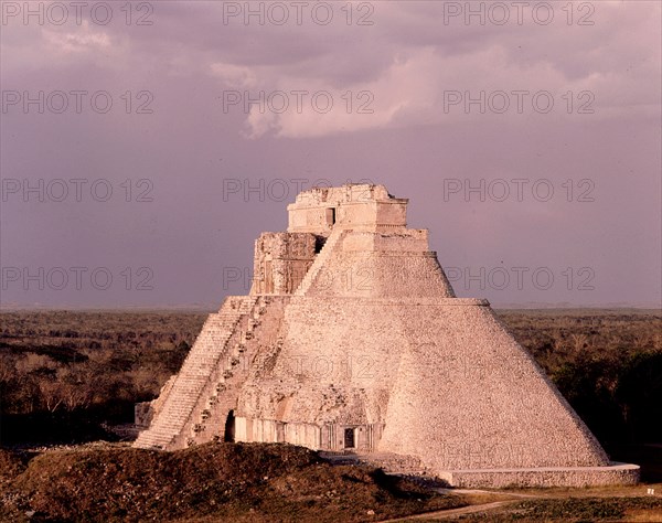 The Pyramid of the Magician at Uxmal