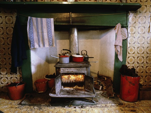 Croft interior, Flotta