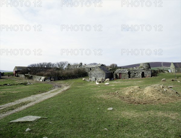 C14th farmhouse at Kirbister, Birsay