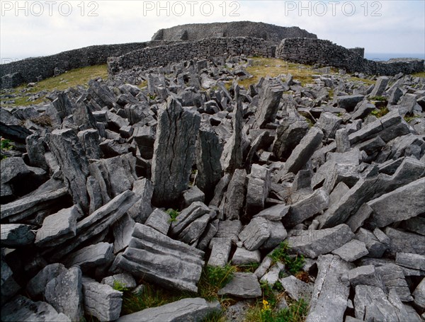 The Fort of Dun Aengus on the Isle of Inishmore