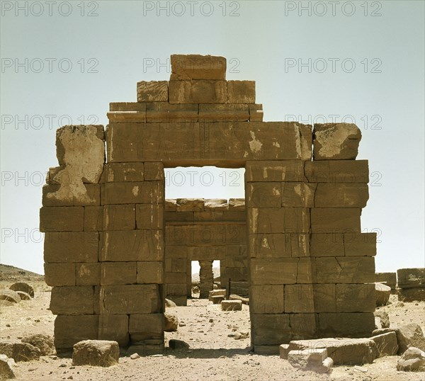 A small 'chapel' building at the Meroitic royal temple complex of Naga