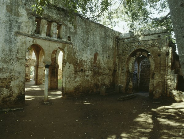 Inside the Chellah Necropolis which was completed by Abu l-Hasan and is where he lies buried