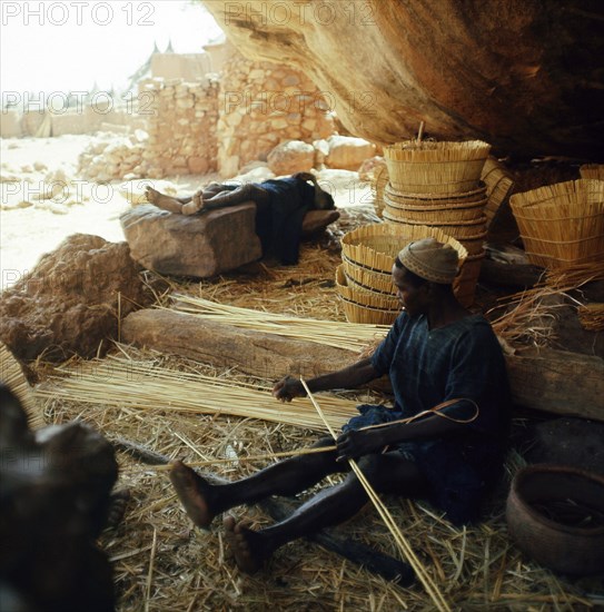 Dogon basket-maker