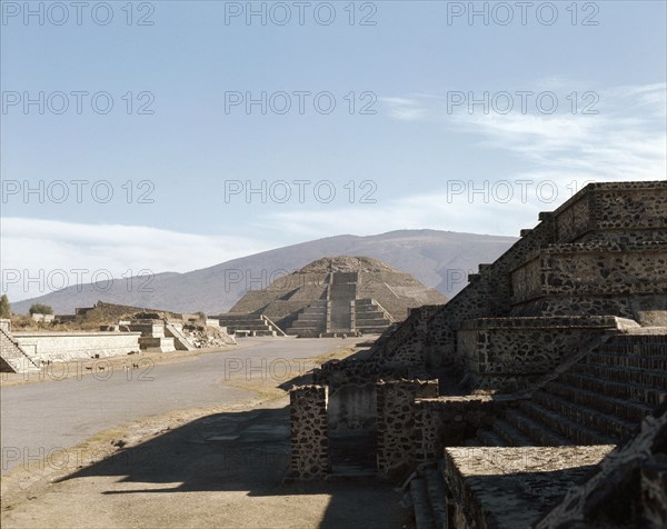 Teotihuacan, pyramid of the moon