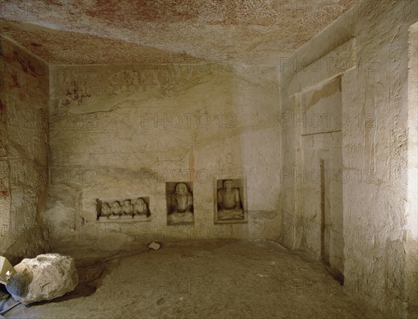 The tomb of Meresankh, one of the queens of Khephren