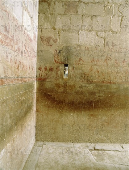 Interior of the Tomb of Ty