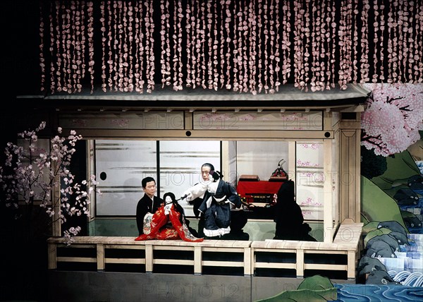 Bunraku performance