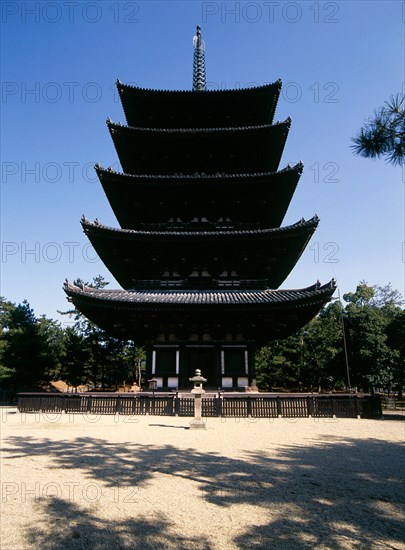 Five storey pagoda, Kofukuji temple