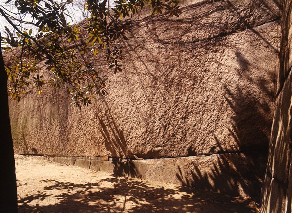 Wall of Osaka Castle