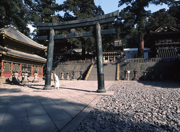 Shinto shrine at Toshu-gu, Nikko