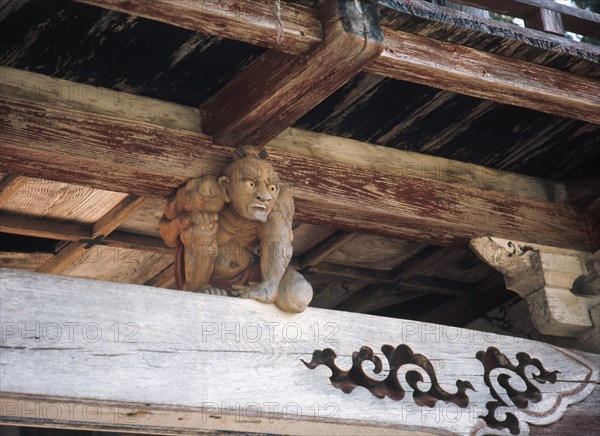 Ungan-ji,  a  Zen  Buddhist  temple built  in  1450  by Shiraira Sanamo Ske Morimoto, ruler of the Shiraira division of Kakunodate