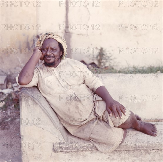 The keeper of Monohry mosque, Mombasa