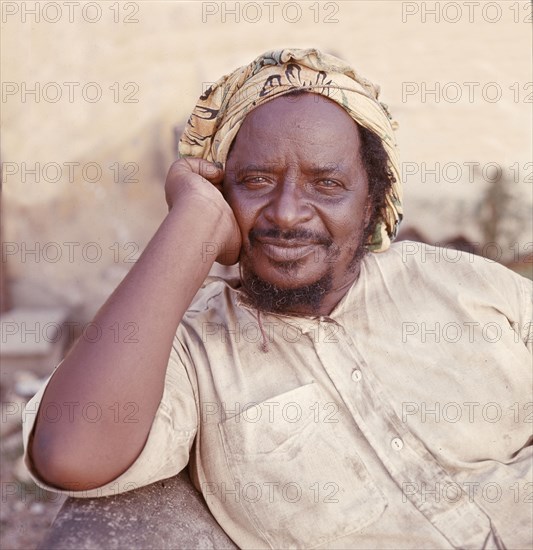 The keeper of Monohry mosque, Mombasa