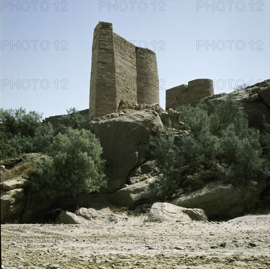 Ruins of the ancient dam at Ma'rib