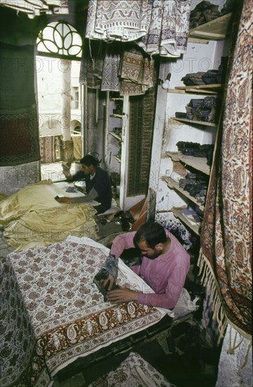 View of the bazaar at Isfahan