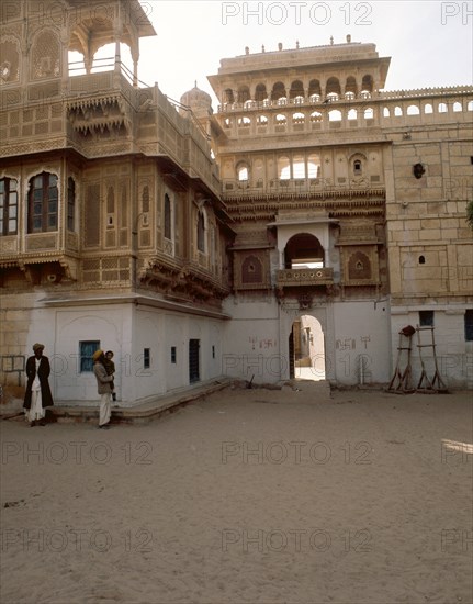 Jaisalmer, a town which for centuries commanded a strategic position on the camel train route from central Asia to India