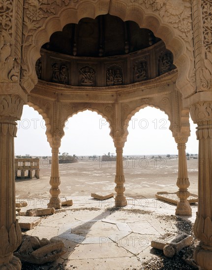 Jaisalmer, a town which for centuries commanded a strategic position on the camel train route from central Asia to India