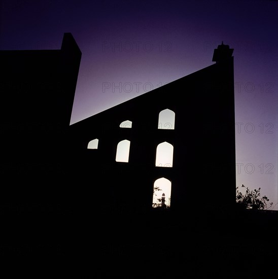 One of the instruments at the observatory built by Sawai Jai Singh in Jaipur, the capital city of the state of Rajasthan