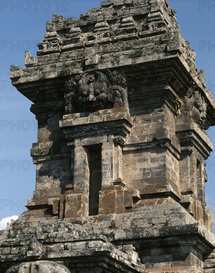 The temple complex at Lara Jonggrang consists of three main sanctuaries dedicated to Shiva, Brahma and Vishnu and three minor ones dedicated to particular forms of Shiva and Shiva's bull mount, Nandi