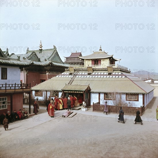 The Golden Temple in Ulan Bator