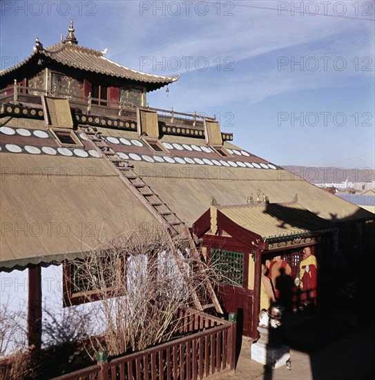 The Golden Temple in Ulan Bator