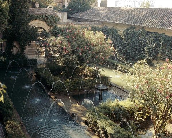 The Generalife Gardens, Alhambra, Granada   Spain