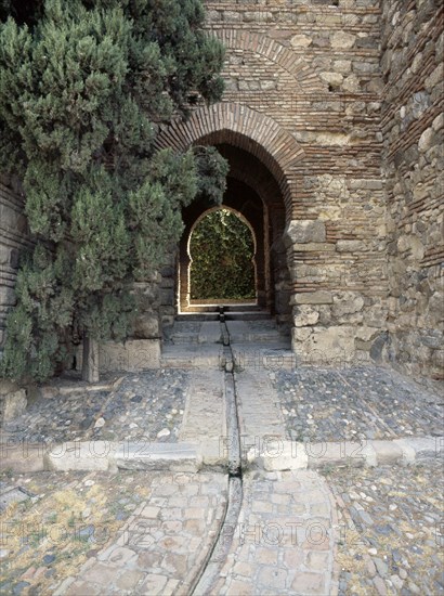 The Alcazaba or citadel of Malaga