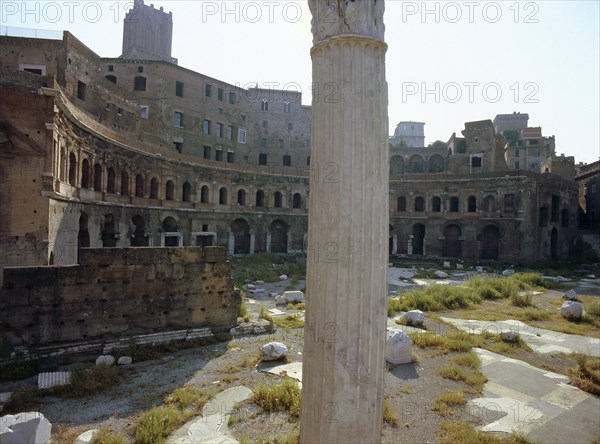 Part of the market complex of Trajan