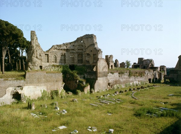 Stadium of Domitian on the Palatine hill