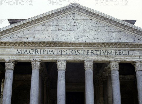 Exterior view of the Pantheon
