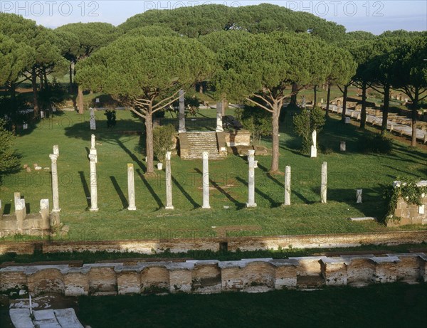 Reconstructed theatre at Ostia